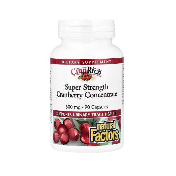 Natural Factors CranRich Cranberry Concentrate 500 mg 90 Capsules in Pakistan