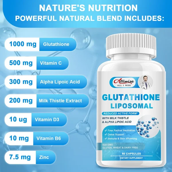 Liposomal Glutathione 1000mg Supplement Price in Pakistan thumbnail 2
