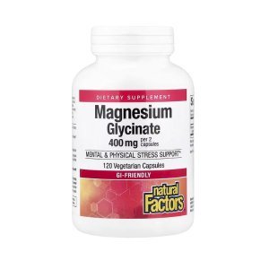 Natural Factors Magnesium Glycinate 200 mg 120 Capsules in Pakistan